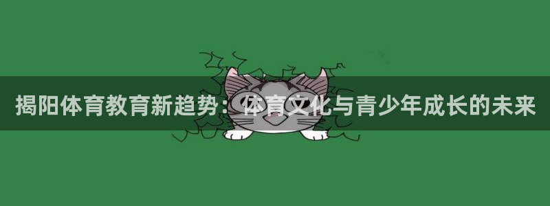 意昂4注册：揭阳体育教育新趋势：体育文化与青少年成长的未来