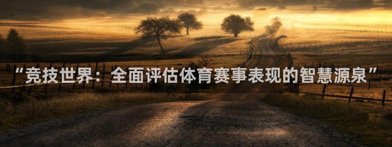 意昂4体育平台开户链接：“竞技世界：全面评估体育赛事表现的智慧源泉”